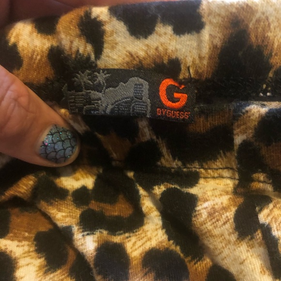 G By Guess leopard print leggings - Picture 3 of 3